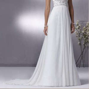  Элегантное свадебное платье 